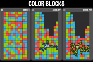 Color Blocks Brain Teaser Puzzle Game Unity Source Code