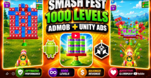Smash Fest Cannon 3D Unity Source Code Free Download